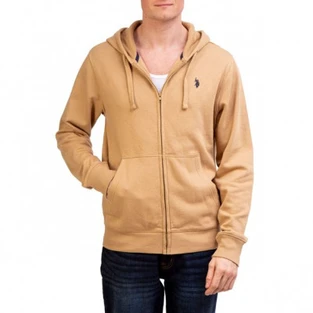 U.S. Polo Assn. Men's Fleece Full Zip Fleece Hoodie