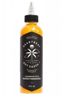 Heartbeat Hot Sauce Caribbean Style Mango Habanero 177 ml
