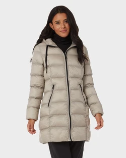 32 Degrees Women's Recycled Poly-fill 3/4 Coat