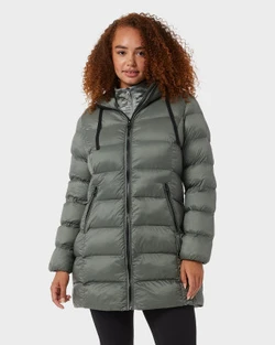 32 Degrees Women's Recycled Poly-fill 3/4 Coat