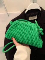 Shein Minimalist Ruched Bag