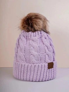 Shein Pom Pom Decor Beanie