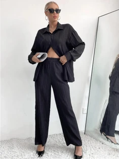 Shein Drop Shoulder Shirt & Pants