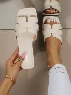 Shein Elegant Outdoors Flat Slippers