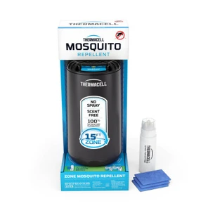 ‎Thermacell Repellents, Inc. Patio Shield Mosquito Repeller with 12-Hour Fuel Cartridge and 3 Repellent Mats