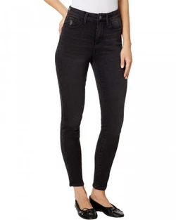 U.S. Polo Assn. Ultra High-Rise Jeans in Black