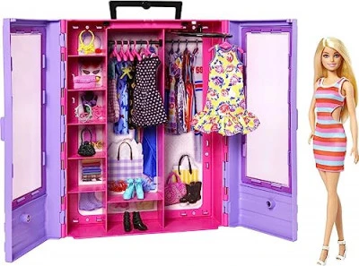Barbie Barbie Fashionistas Doll & Playset Ultimate Closet With