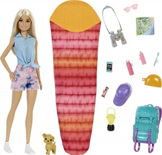 Barbie Barbie It Takes Two Doll & Accessories Malibu Camping Playset With Doll Pet Puppy