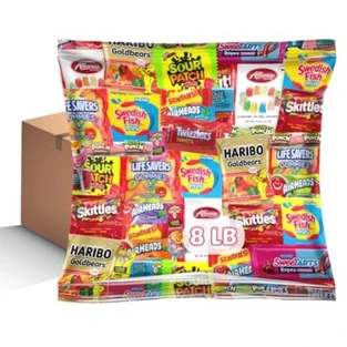  Assorted Candy Variety Pack - Individually Wrapped Party 3.6kg