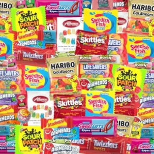  Assorted Candy Variety Pack - Individually Wrapped Party 5.4kg