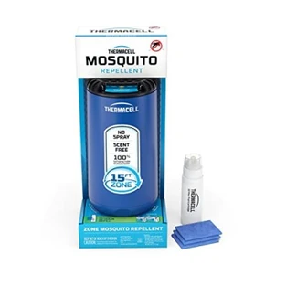 ThermaCell Patio Shield Mosquito Repeller; Highly Effective; Includes 12-hour Refill