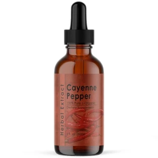 HBNaturals Cayenne Pepper Extract (1 Ounce - 30 ml)