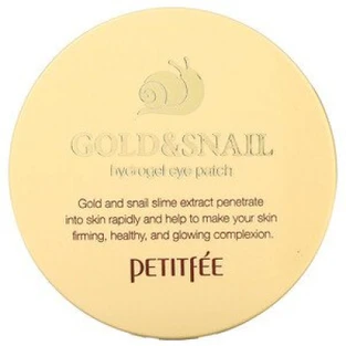 Petitfee Gold & Snail Hydrogel Eye Patch, 60 Pieces