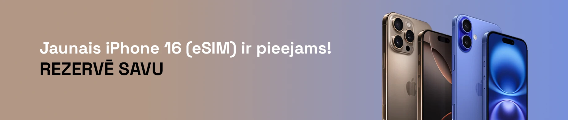 iPhone 16 rezervācija