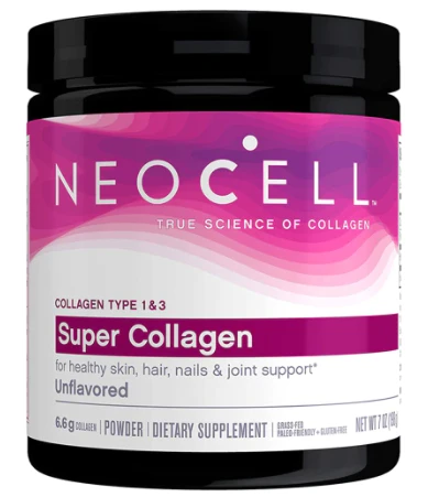 Neocell Super Collagen™ Powder Unflavored, 6600 mg, 200 g
