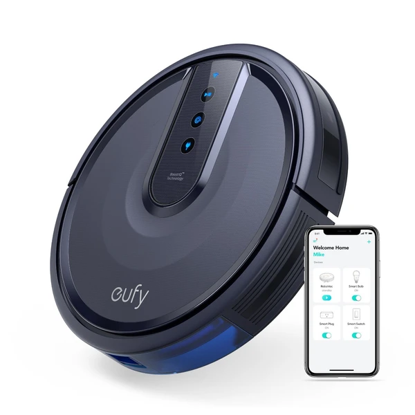 eufy 25C Wi-Fi Connected Robot Vacuum, Great for Picking up Pet Hairs, Quiet, Slim