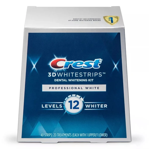 Crest Whitestrips Professional White Teeth Whitening Kit Enamel Safe 