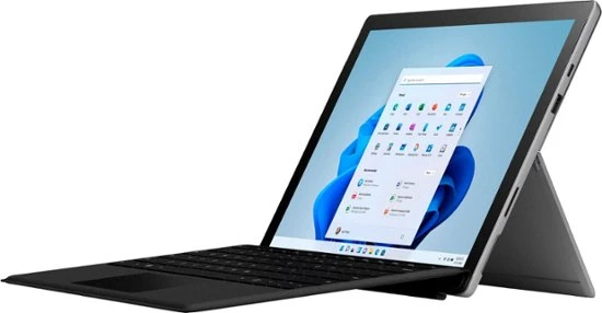 Microsoft Surface Pro 7+ - 12.3” Touch Screen – Intel Core i3 – 8GB Memory – 128GB SSD with Black Type Cover (Latest Model)