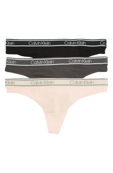 Calvin Klein Comfort Thong - Pack Of 3