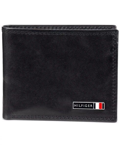 Tommy Hilfiger Men's Wallet Edisto Rfid Slimfold Wallet