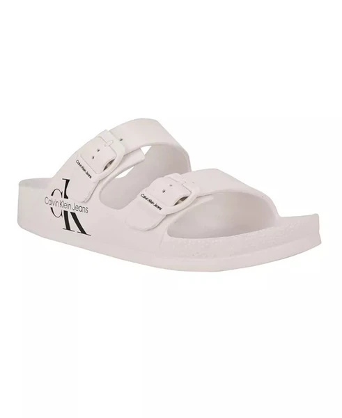 Calvin Klein Men's Zion Open Toe Casual Slip-On Sandals