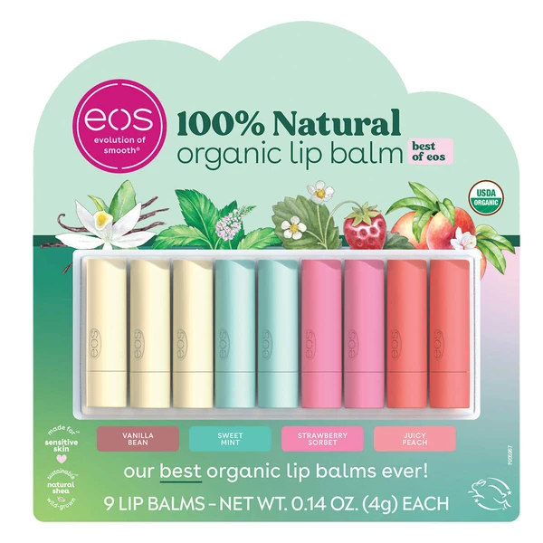 Eos Best Of Eos Lip Balm, 9 Sticks