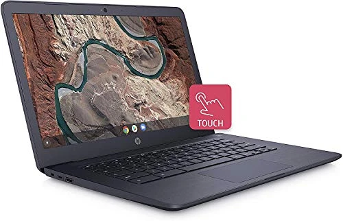 HP 14-Db0044Wm Chromebook 14 14" Fhd Touchscreen A4-9120C 1.6Ghz 4Gb Ram 32Gb Emmc Chrome Os Blue