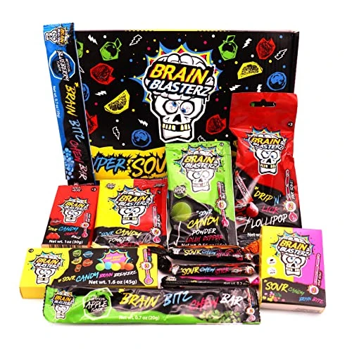 Brain Blasterz Sour Candy Small Gift Box By | Now With Level 5