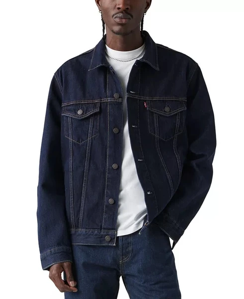 Levi's Men's Regular Fit Non-Stretch Denim Trucker Jacket