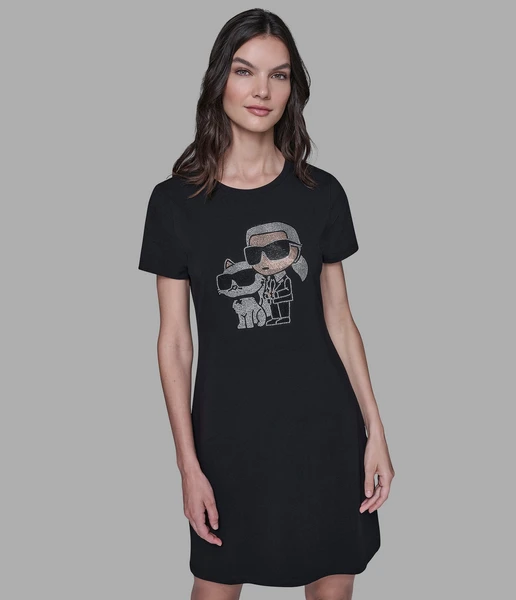 Karl Lagerfeld Karl Duo T-shirt Dress | Dydis: XL | Shipzee.com Latvija