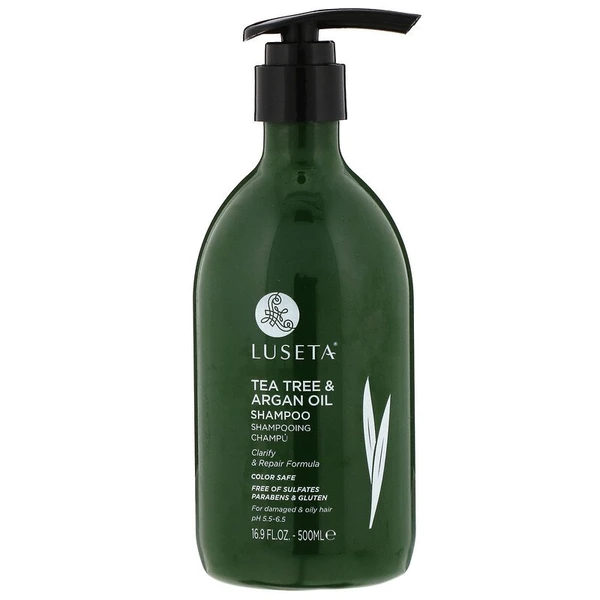Luseta Tea Tree & Argan Oil, Shampoo - 500 ml H4