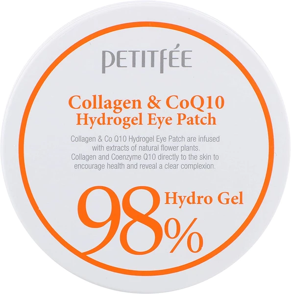 Petitfee Collagen & CoQ10 Hydrogel Eye Patch, 60 Patches