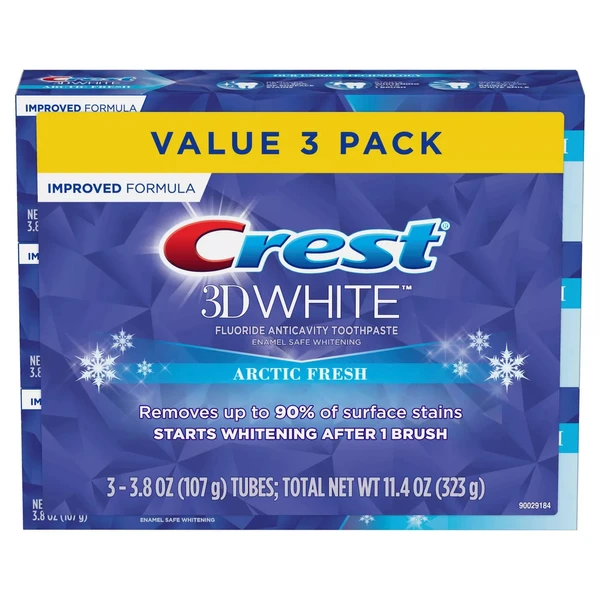 Crest 3D White Arctic Fresh Teeth Whitening Toothpaste