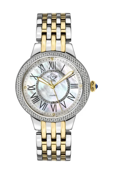 Gevril Women's GV2 Astor II Diamond MOP Dial Bracelet Watch, 38mm - 0.24 ctw