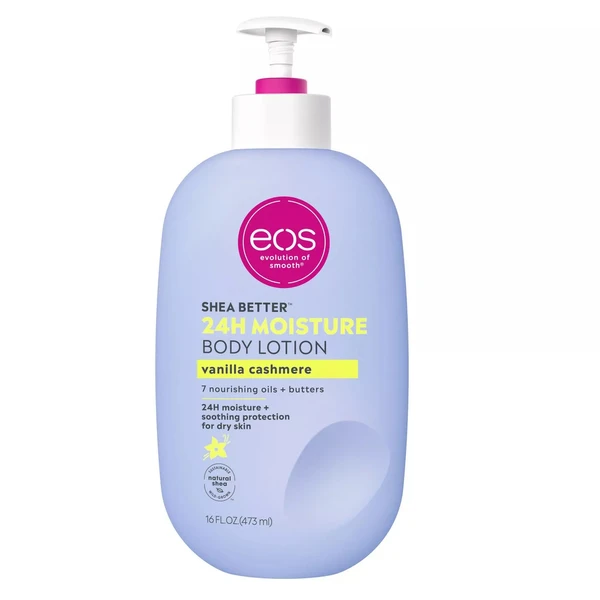 Eos Shea Better Moisture Body Lotion - Vanilla Cashmere - 473 ml.