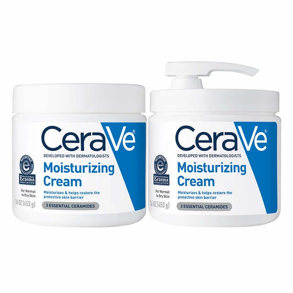 CeraVe Moisturizing Cream, 453 g, 2 Pack