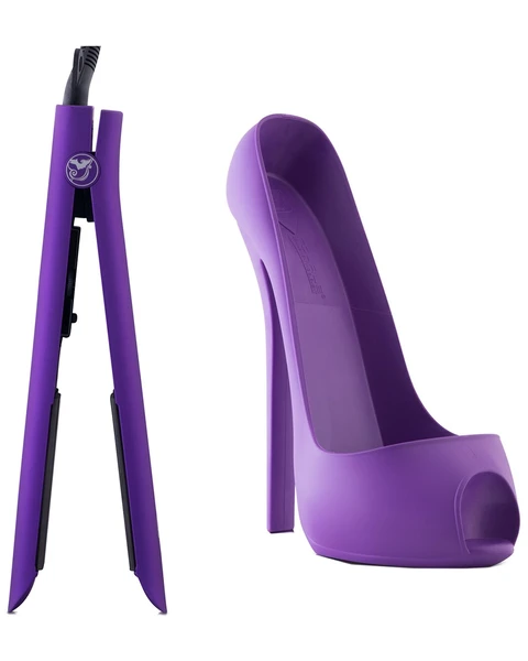 Royale The Perfect Fit Platinum Genius Heating Soft Touch Ceramic Straightener/Holder